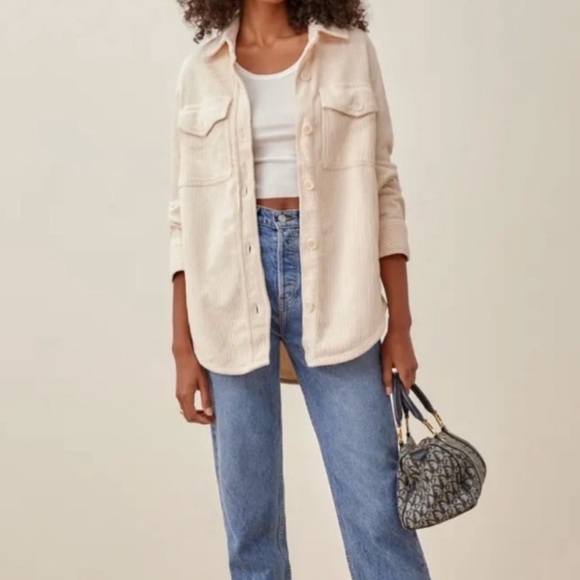Reformation Jackets & Blazers - Reformation Jennings Shacket Corduroy Autumn nwot
